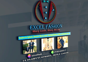 Excel Fashion Logo Mock up