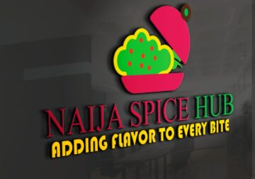 Logo Mock up Design: Naija Spice Hub