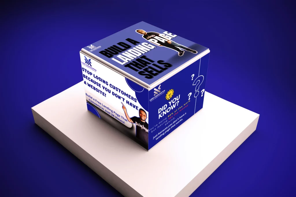 landing page